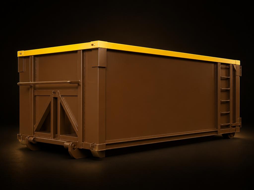 10 Yard roll-off dumpster from Breakstone Dumpster
